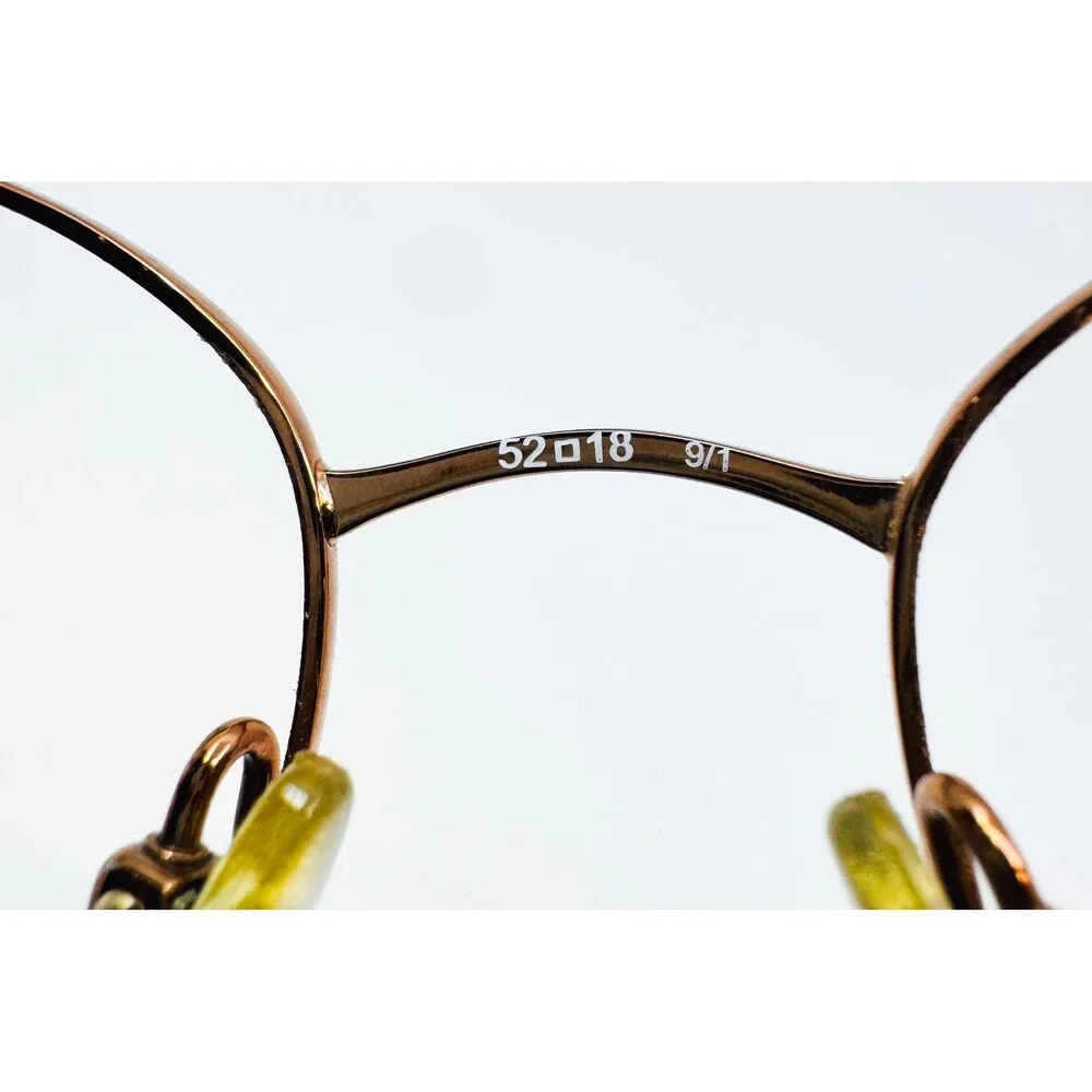 Saks Fifth Avenue Eyeglasses Women Brown Oval S5A 199T 52-18-135